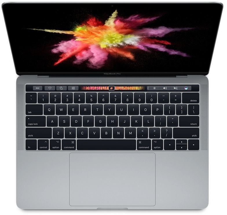 Macbook Pro 13" - Intel DualCore I5 3,1GHz - 16GB Ram - SSD 1TB - 2017 - Space Gray - Qwerty NL